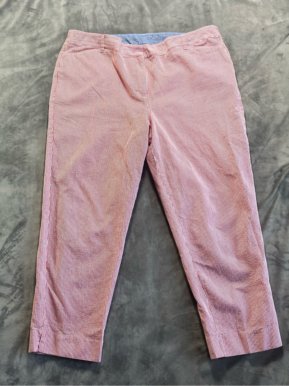 Talbots Pink Seersucker Crop Pants for Kids